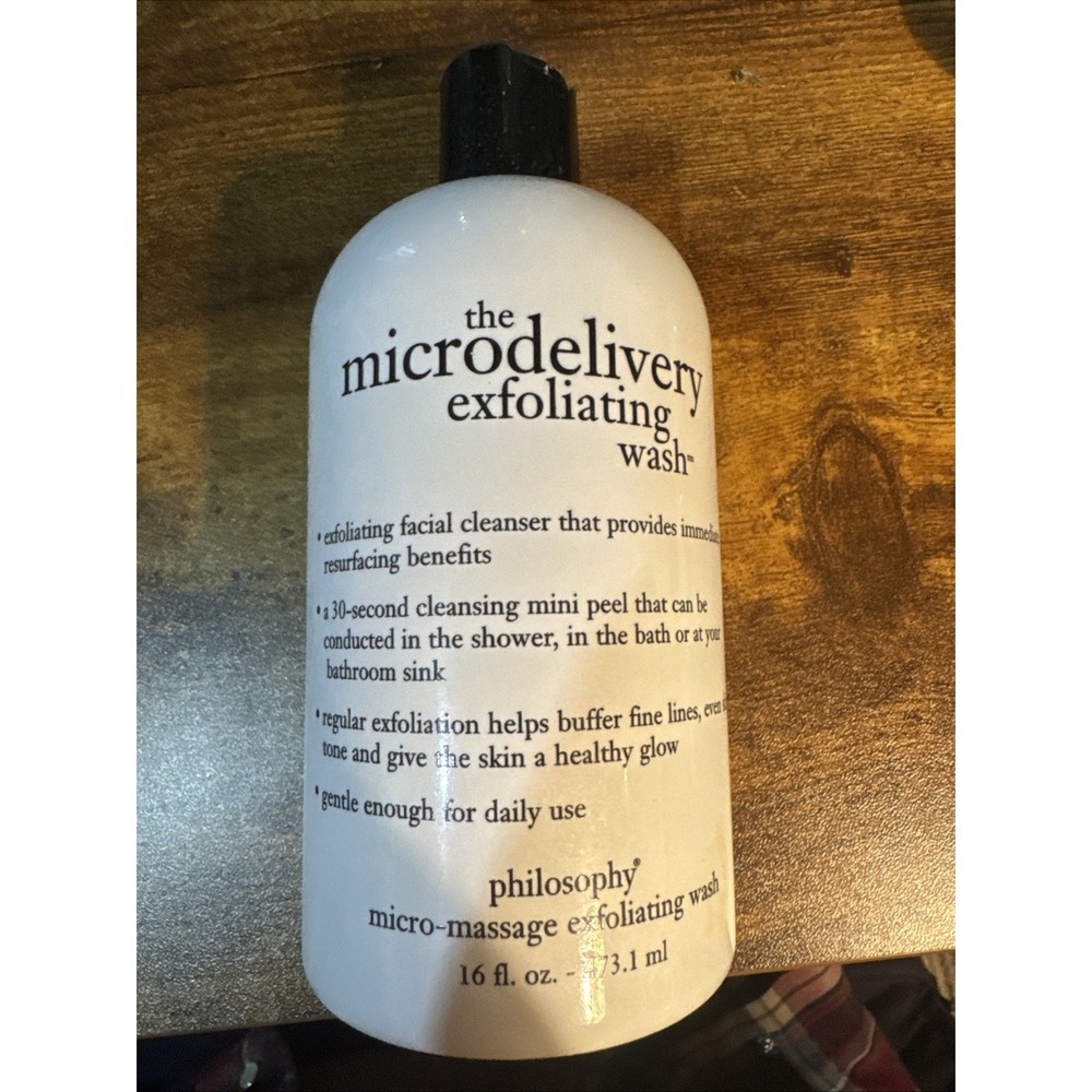 Philosophy The Microdelivery Exfoliating Wash 16 oz NEW! Micro Massage Wash